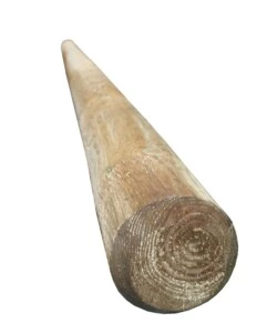 PALO DA ESTERNO IN LEGNO DI PINO SENZA PUNTA 8X300 CM